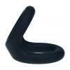 Double O Silicone Cockring - S - Black